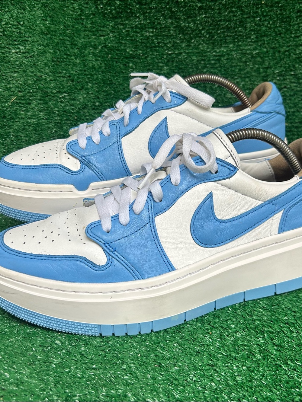 Nike Air Jordan 1 Elevate Low University Blue UNC Womens 12 DQ3698-141 Platform